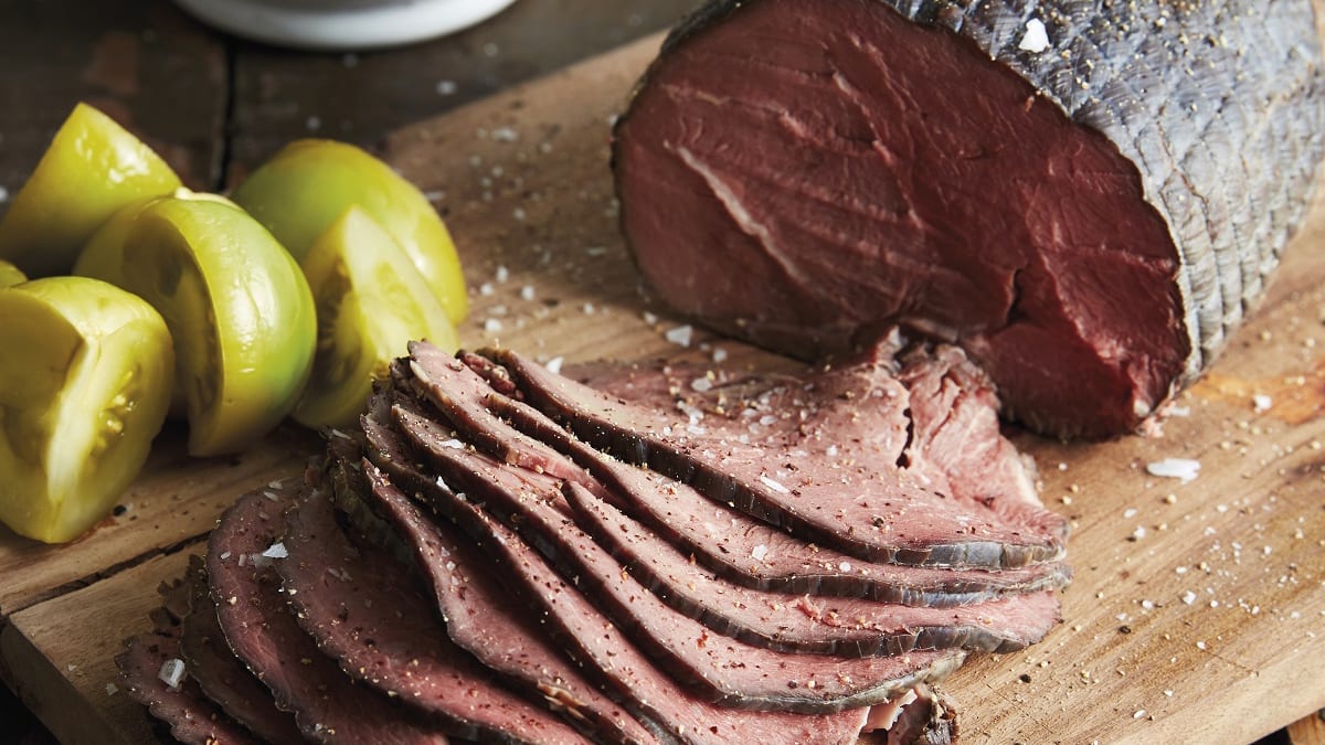 Ahjus küpsetatud põdraliha