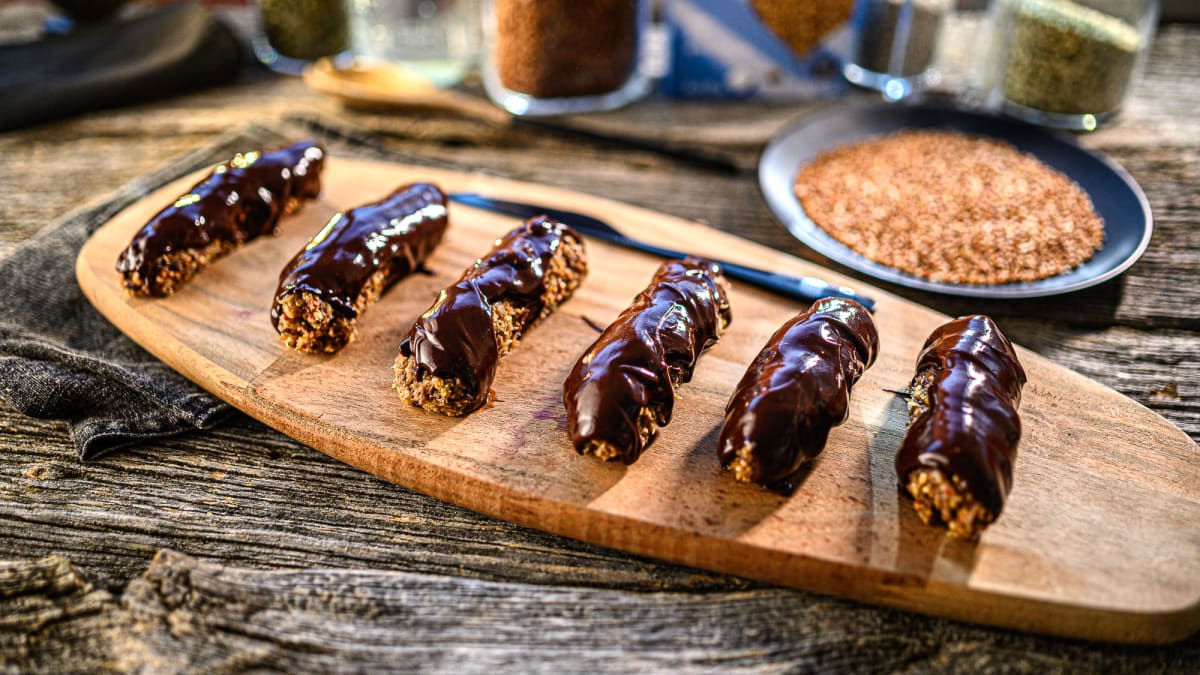 Austrumu saldumi ar griķu popkornu