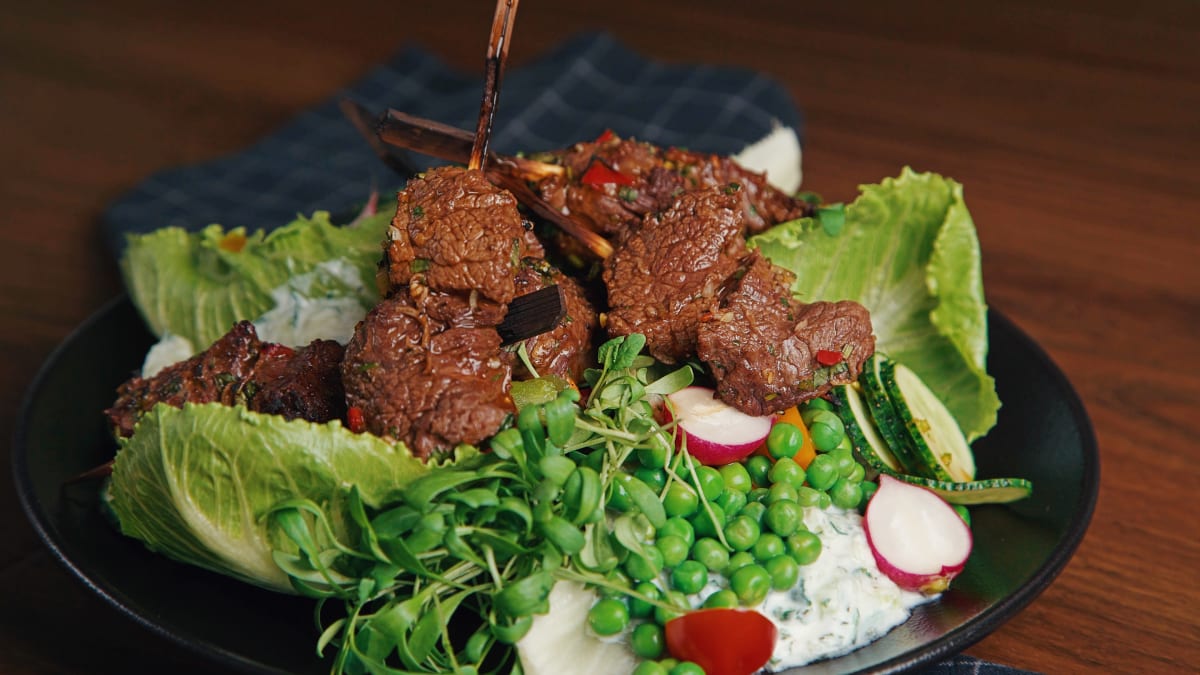 Īru liellopa gaļas iesmiņi