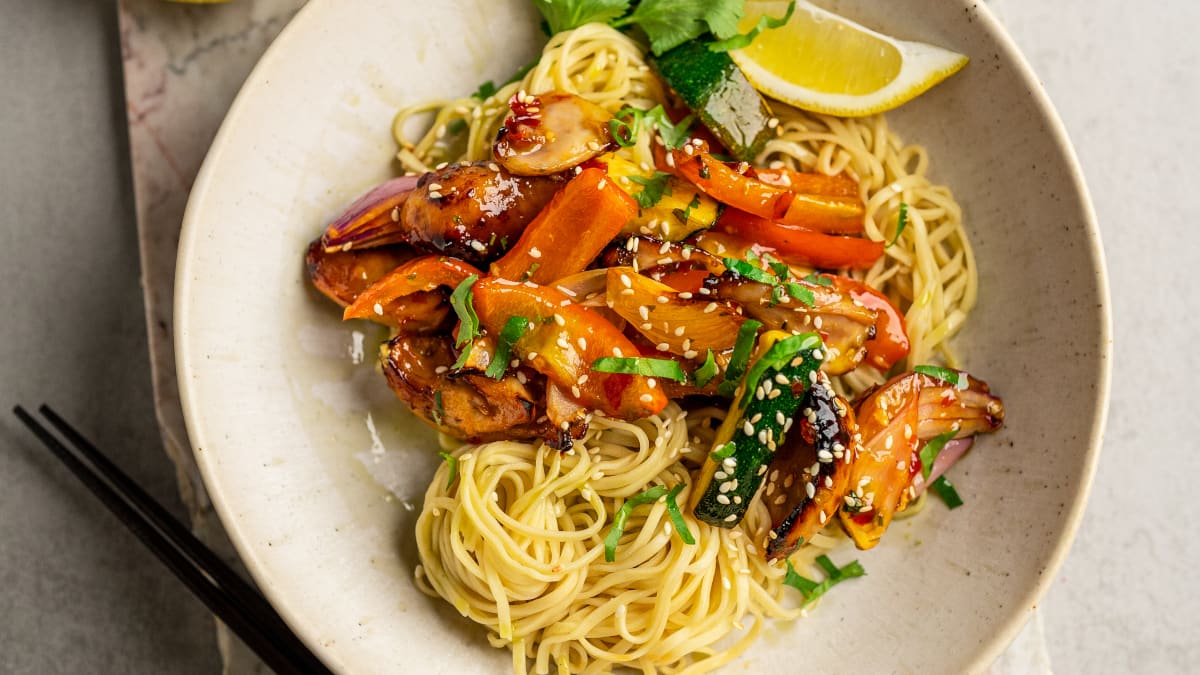 Saldā čili vista ar dārzeņiem