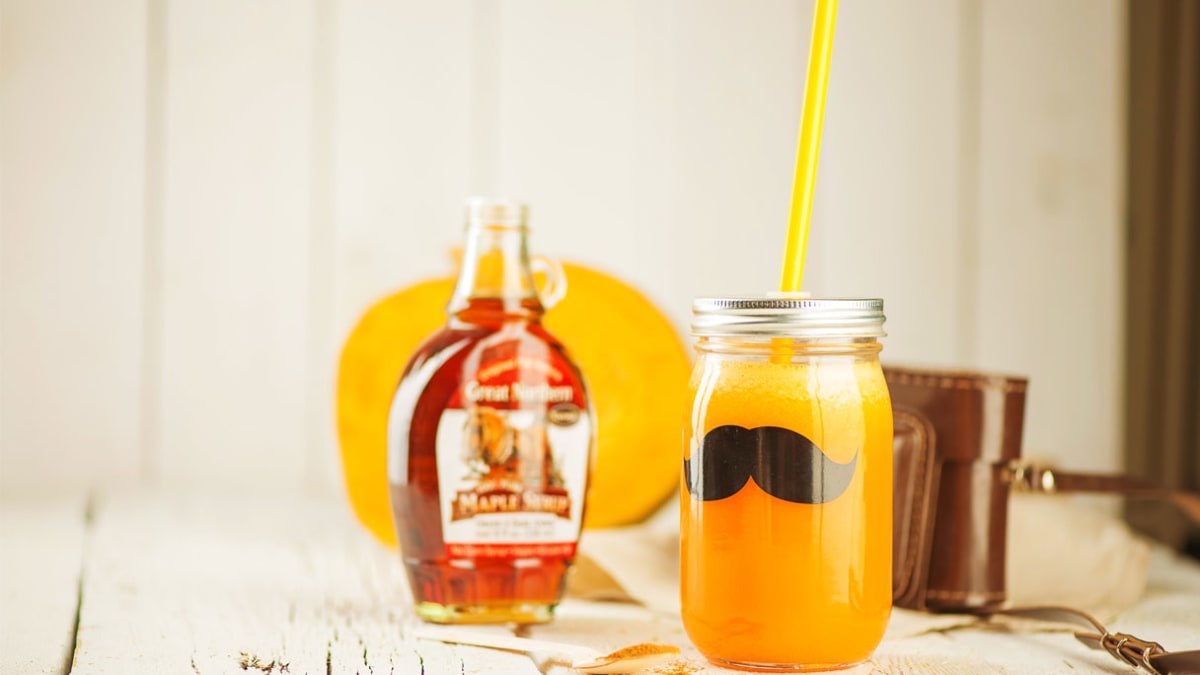 Šiltas moliūgų gėrimas