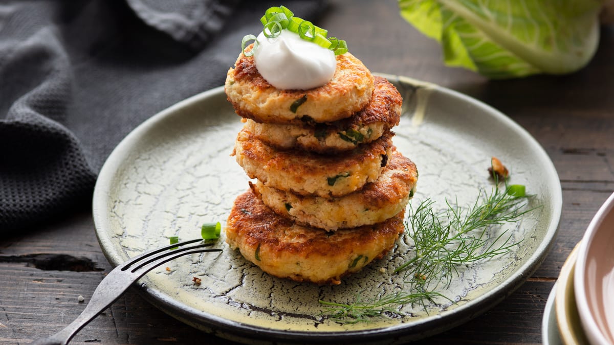 Žiedinių kopūstų blynai