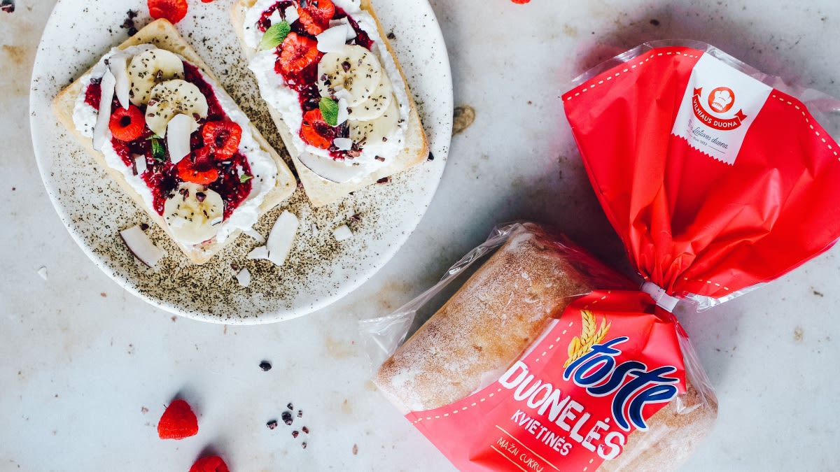 Sumuštiniai su rikotos kremu ir aviečių ir ispaninio šalavijo džemu