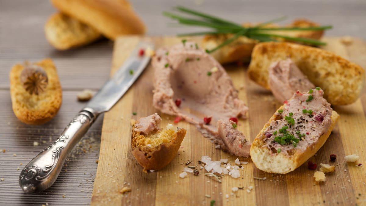 Ančių kepenėlių paštetas