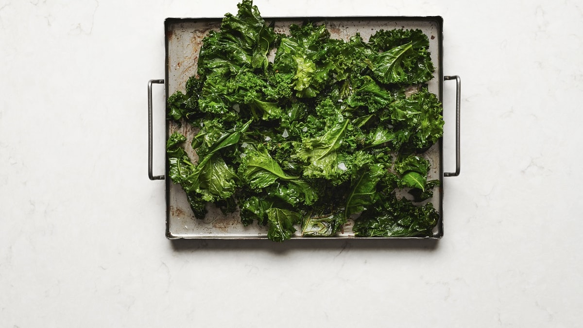 Praetud lehtkapsas küüslauguga