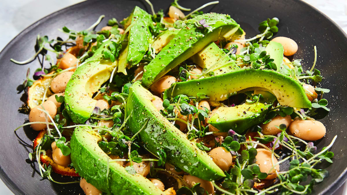 Citrusu un dīgstu salāti