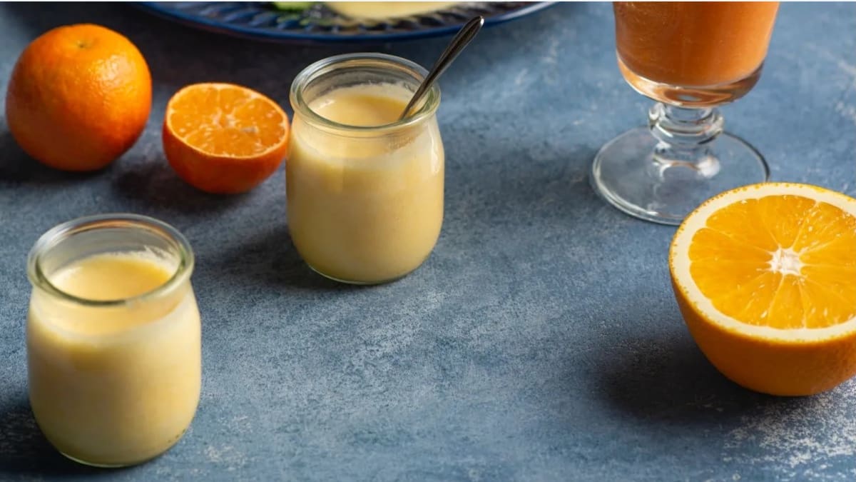 Mandarīnu krēms pankūkām, vafelēm vai desertiem