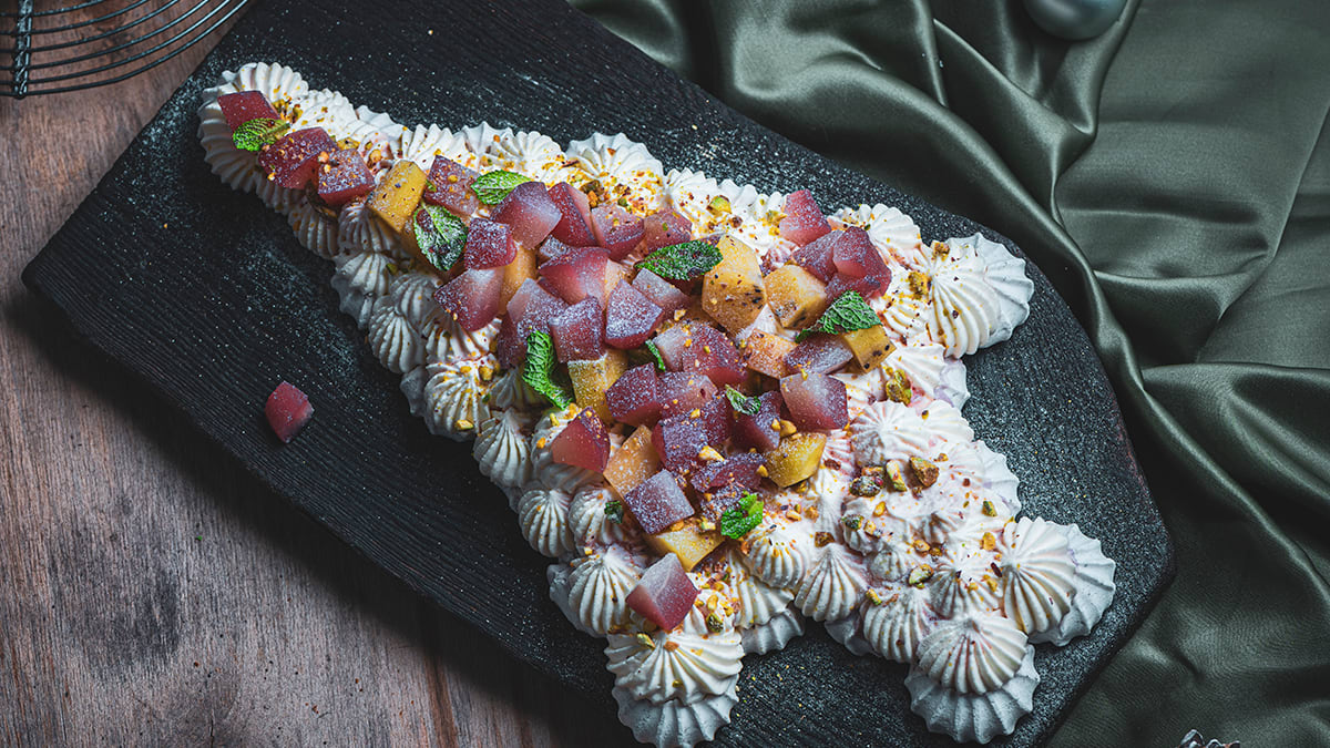 Ziemassvētku bezē egle