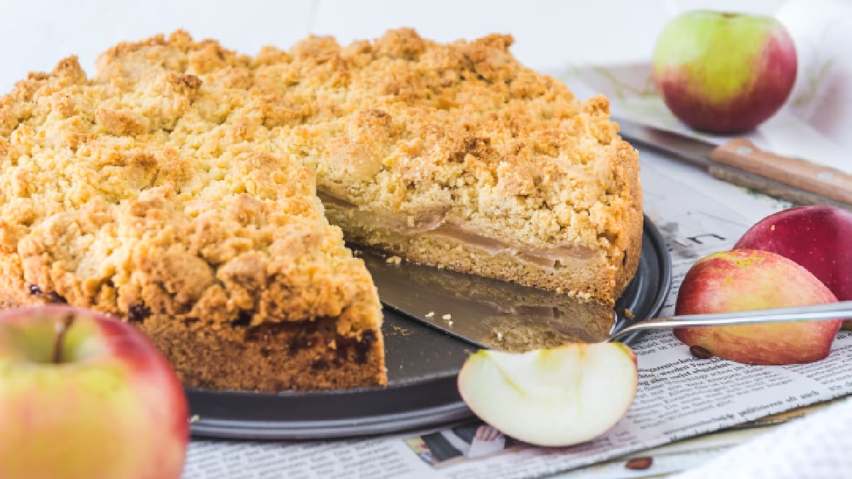 Ābolu drupaču kūka