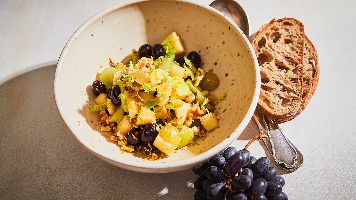 Vīnogu un seleriju salāti