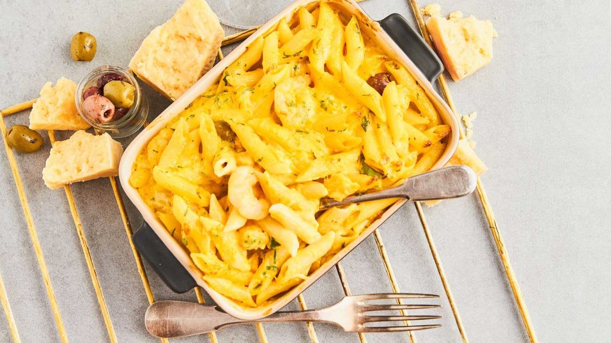 Otrās dienas pastas sacepums