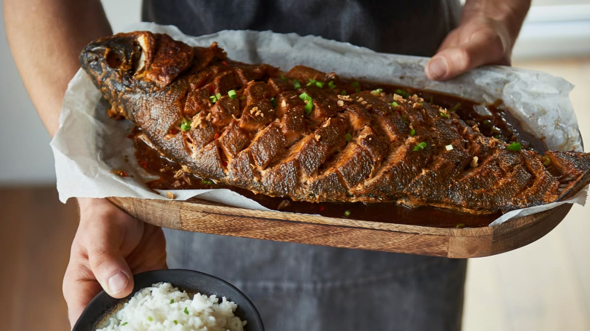 Keptas lynas  su aštria plutele