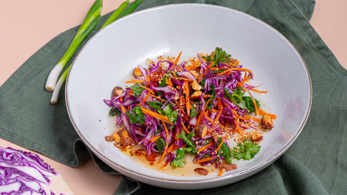 Sarkano kāpostu salāti