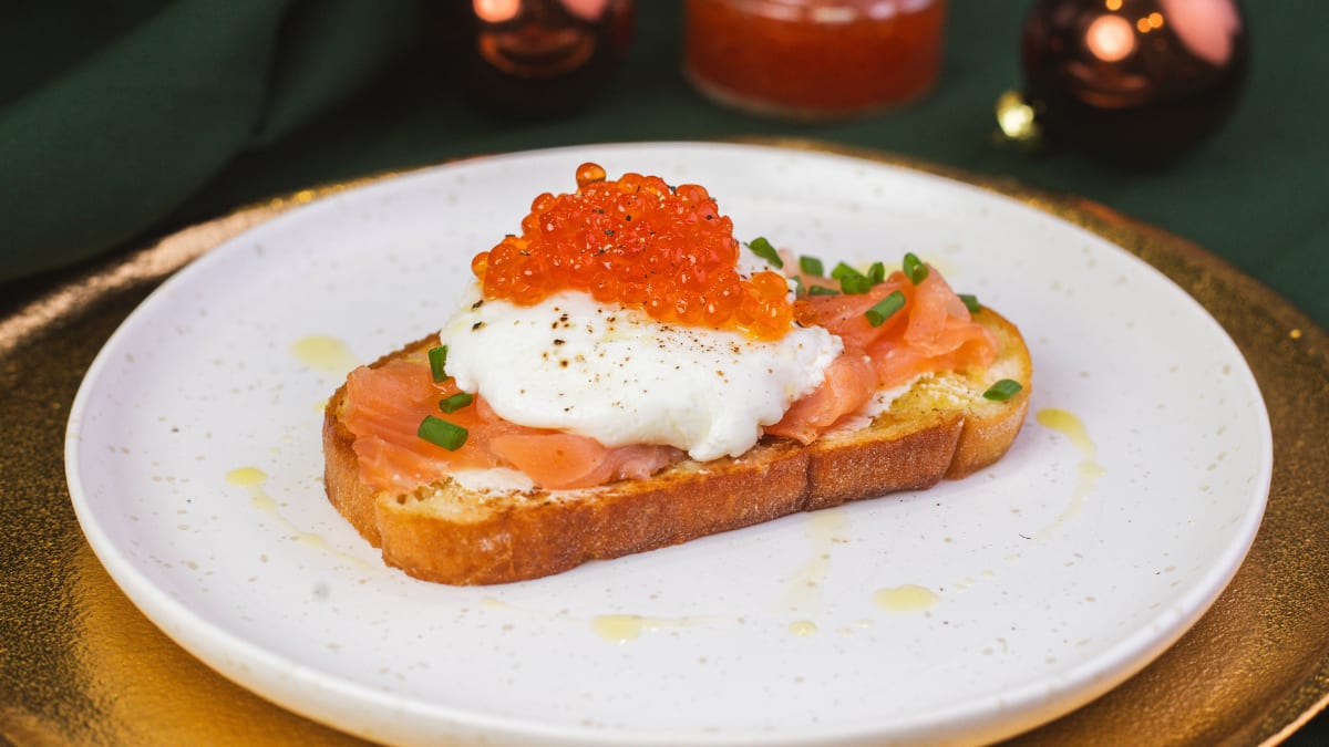 Brokastu maize ar ikriem