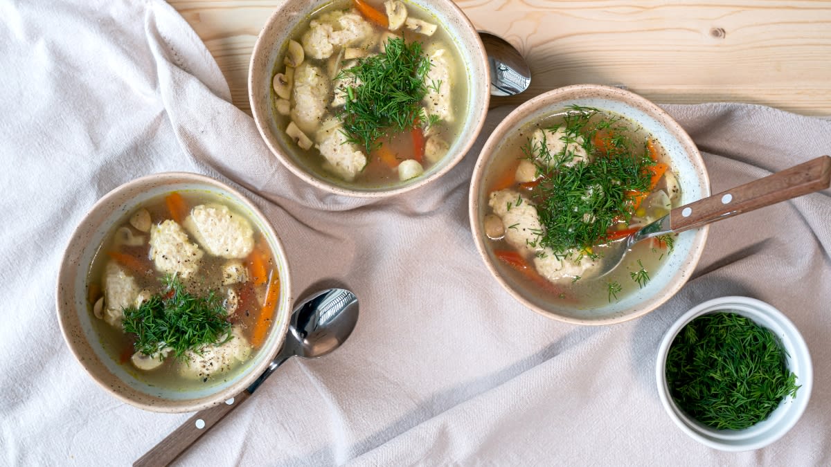 Vištienos kukulių sriuba