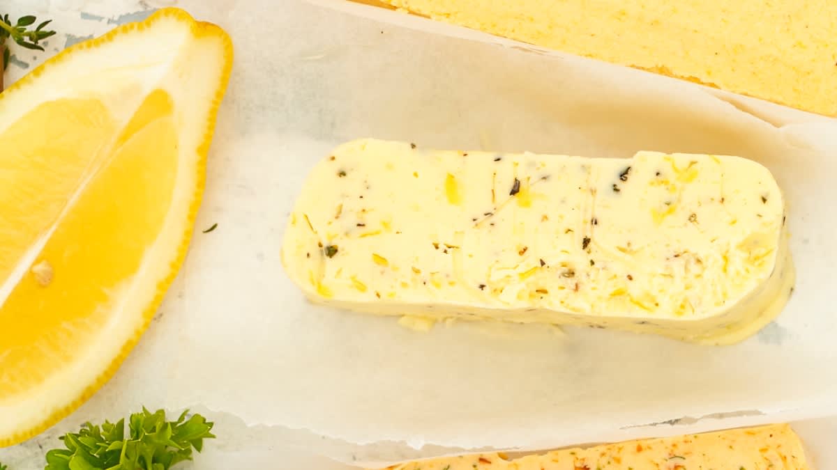 Citrinų ir provanso žolelių sviestas