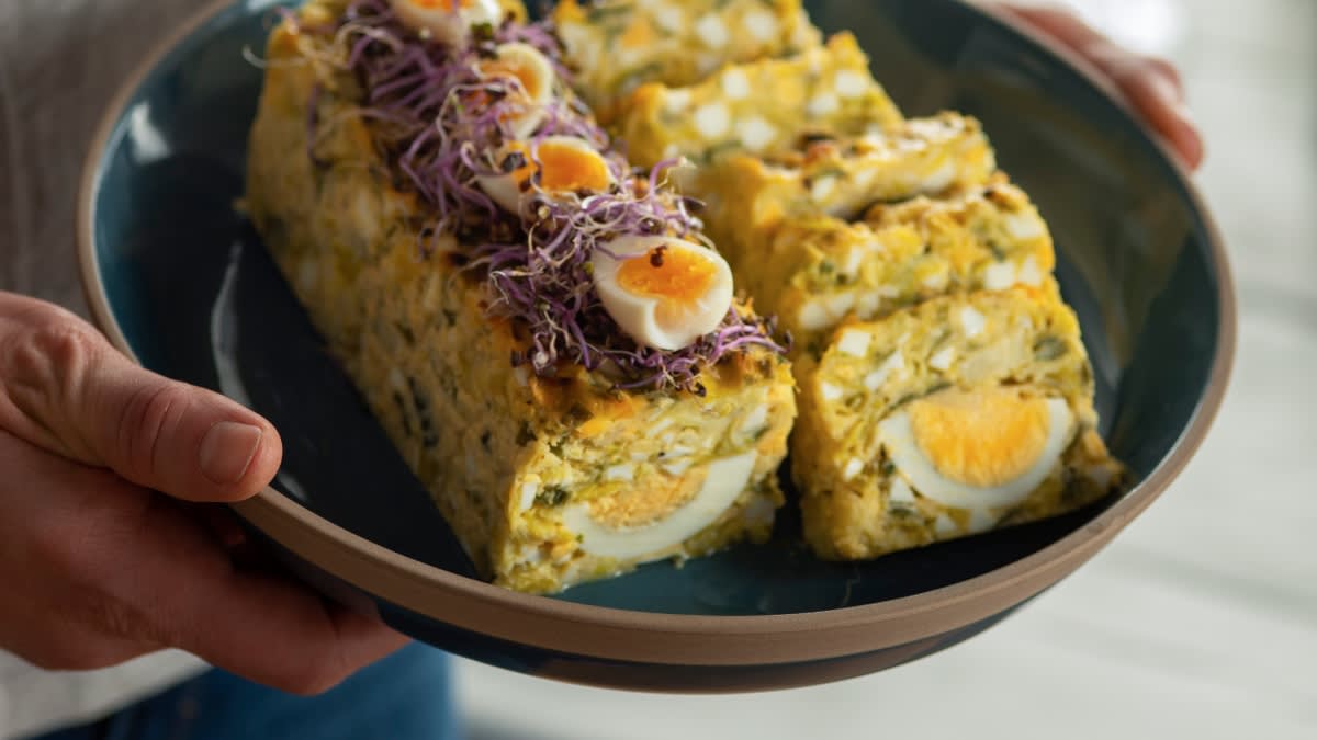 Kiaušinių ir porų paštetas