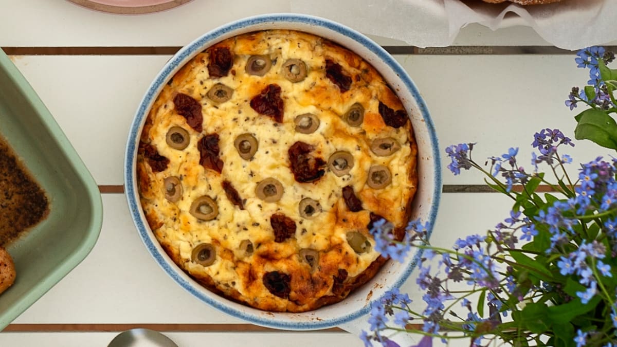 Varškės ir sūrio apkepėlė