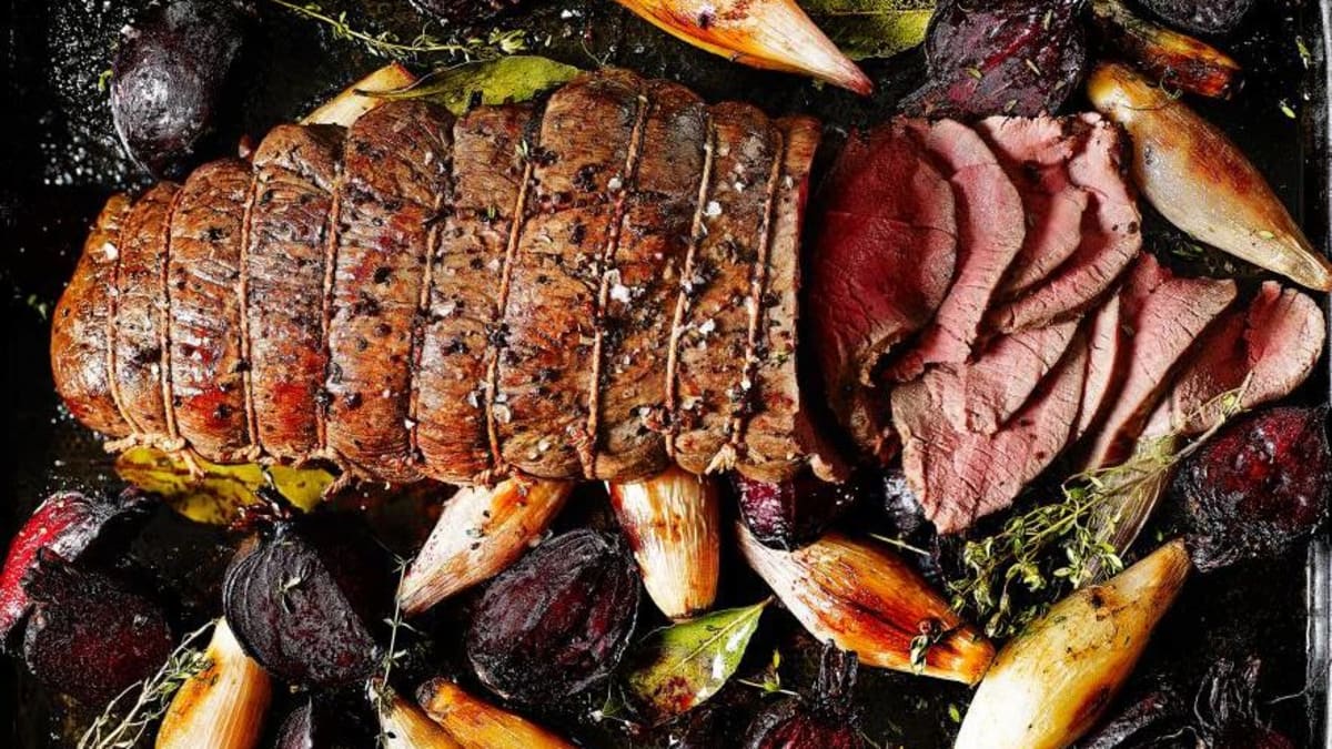 Ahjupraad põdra antrekoodist röstitud peediga