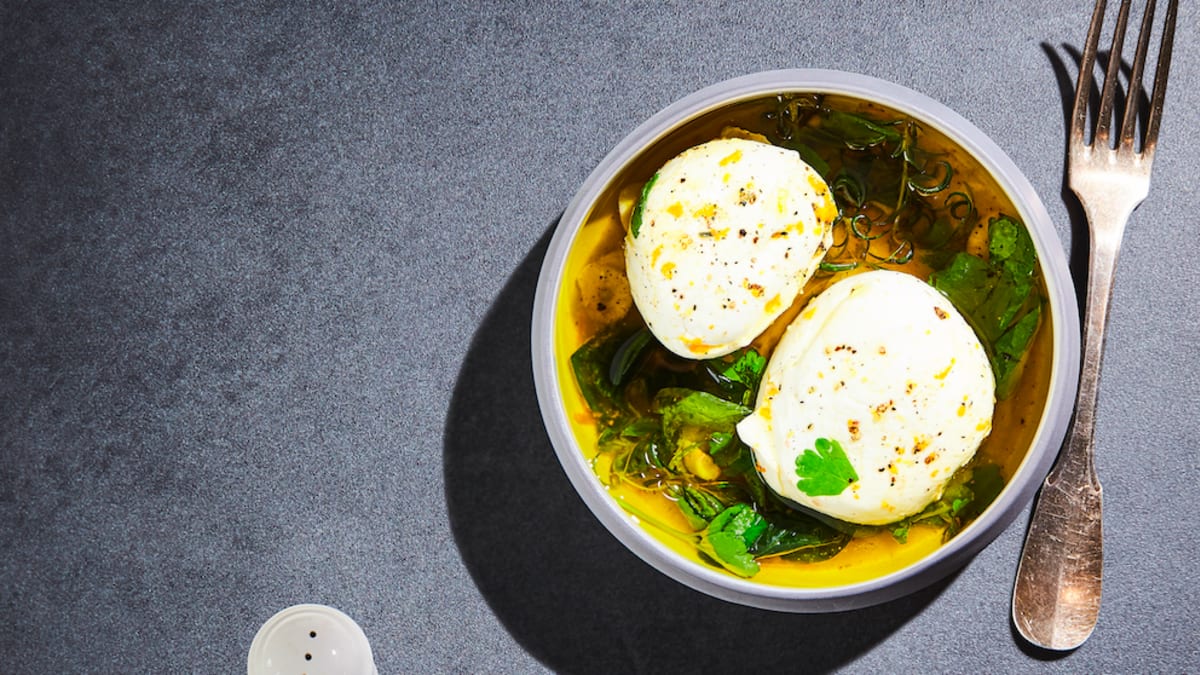 Mocarela su žolelėmis