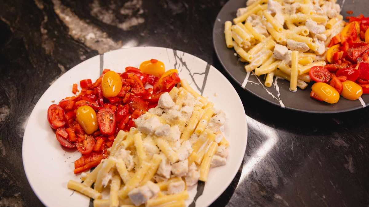 Koorene pasta kanaga