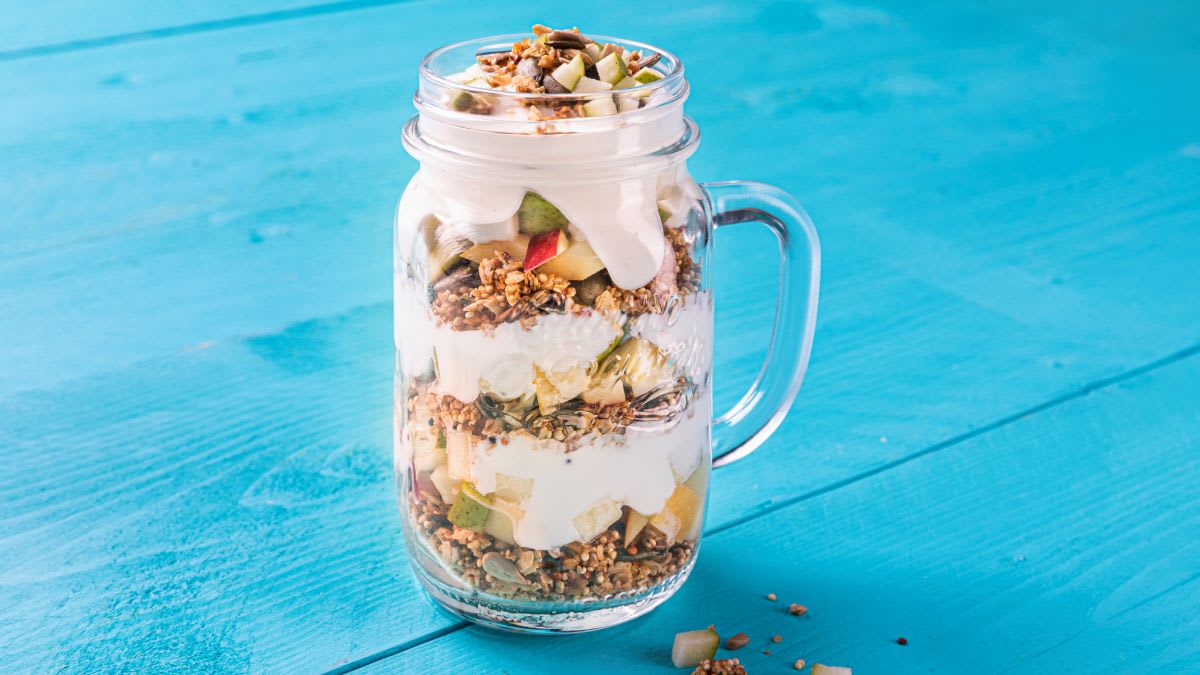 Jogurtas su kriaušėmis