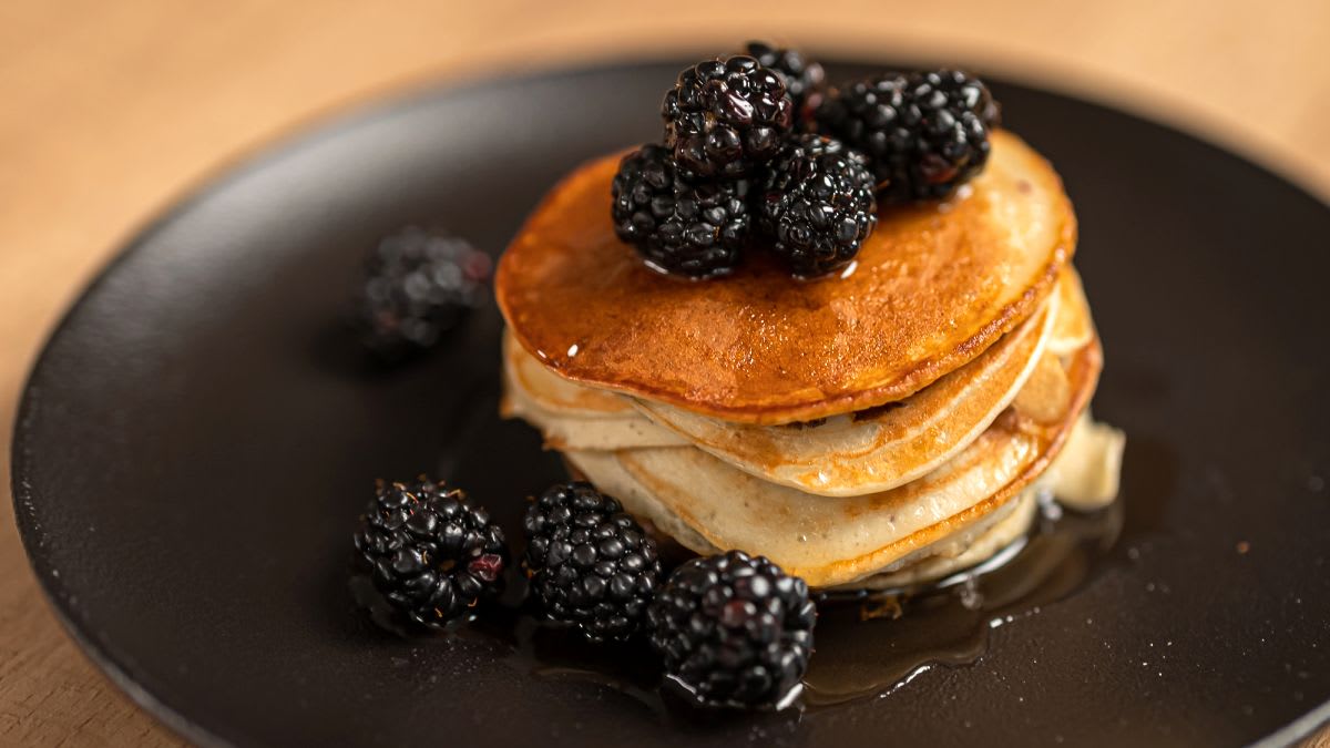 Bananų ir agavų blynai