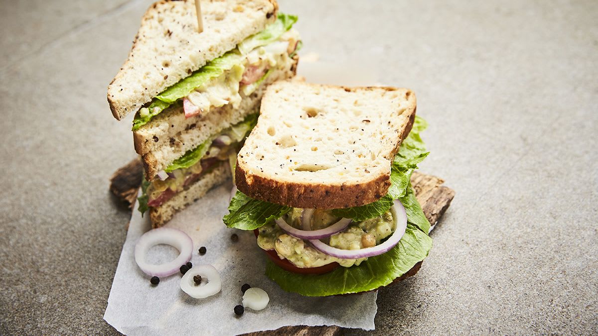 Turku zirņu avokado sendvičs