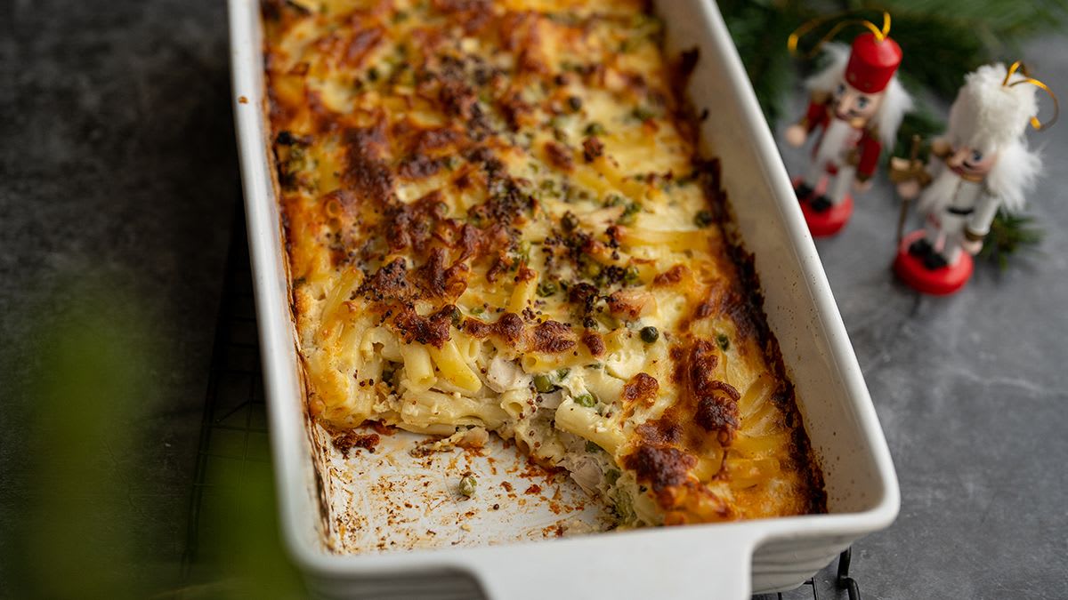 Sacepums ar vistu un brokoļiem