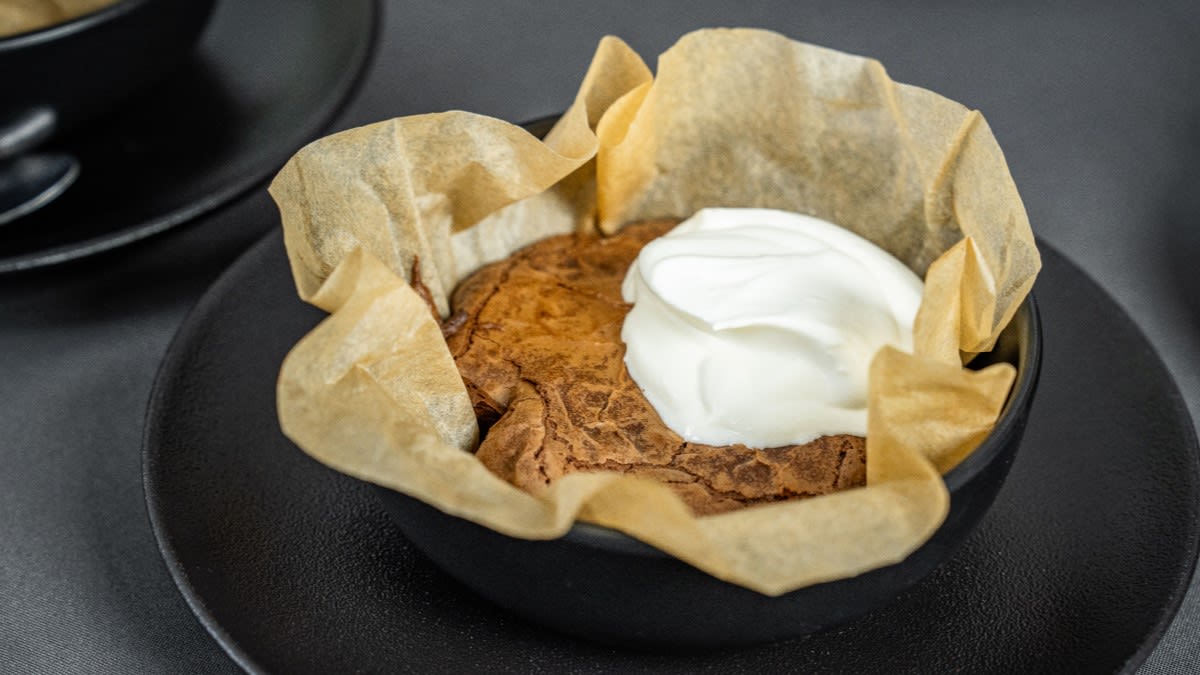 Ātrais šokolādes braunijs