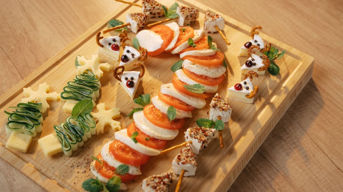 Ziemassvētku siera plate