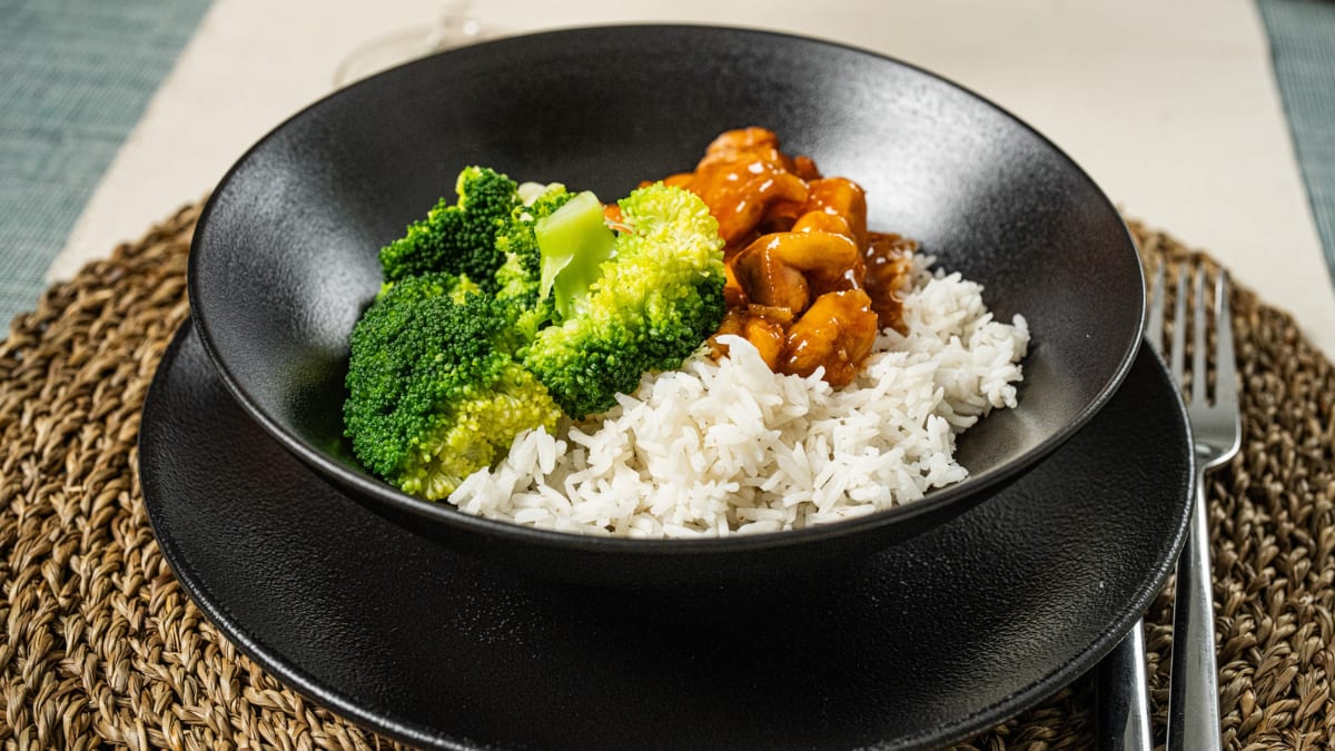 Cālis sojas un medus mērcē