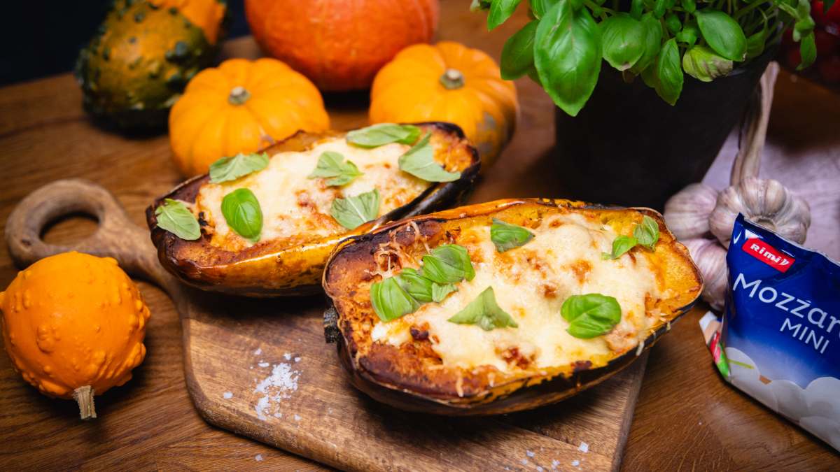 Hakkliha ja juustuga täidetud spagettkõrvits