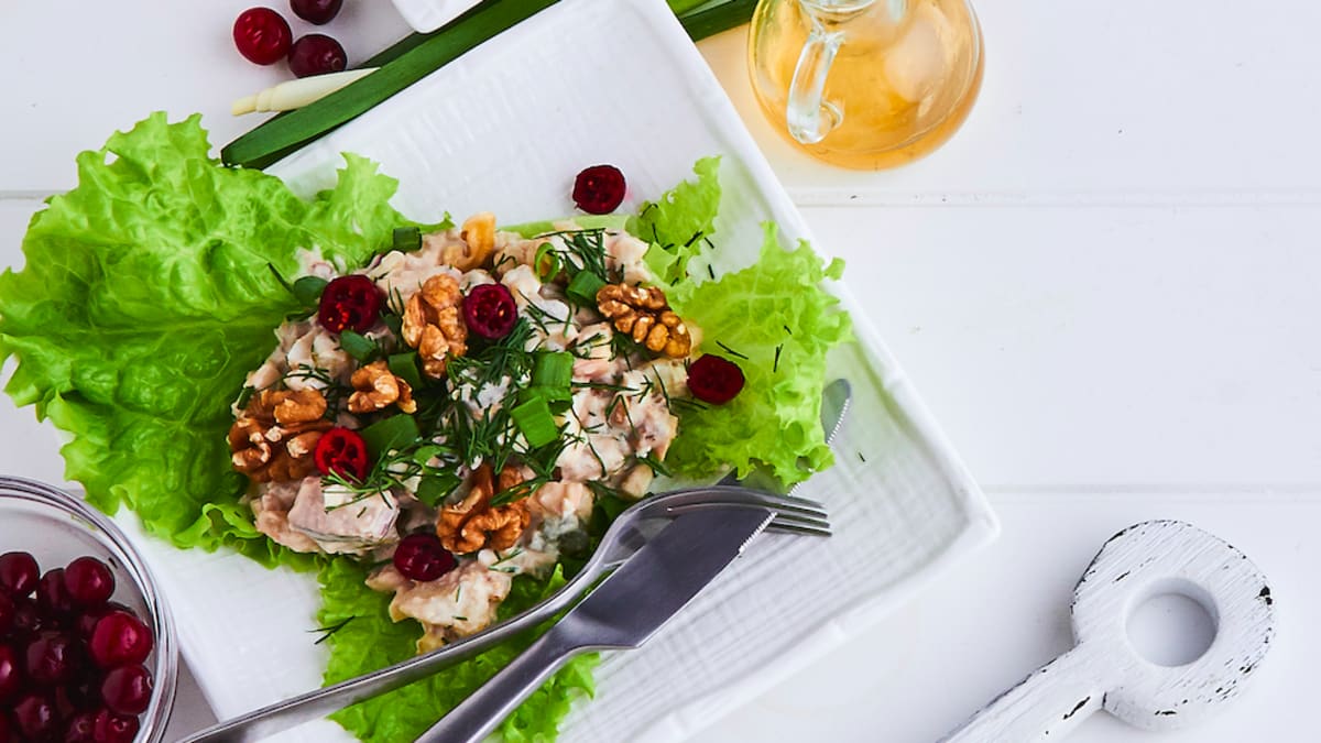 Elegantie siļķu salāti