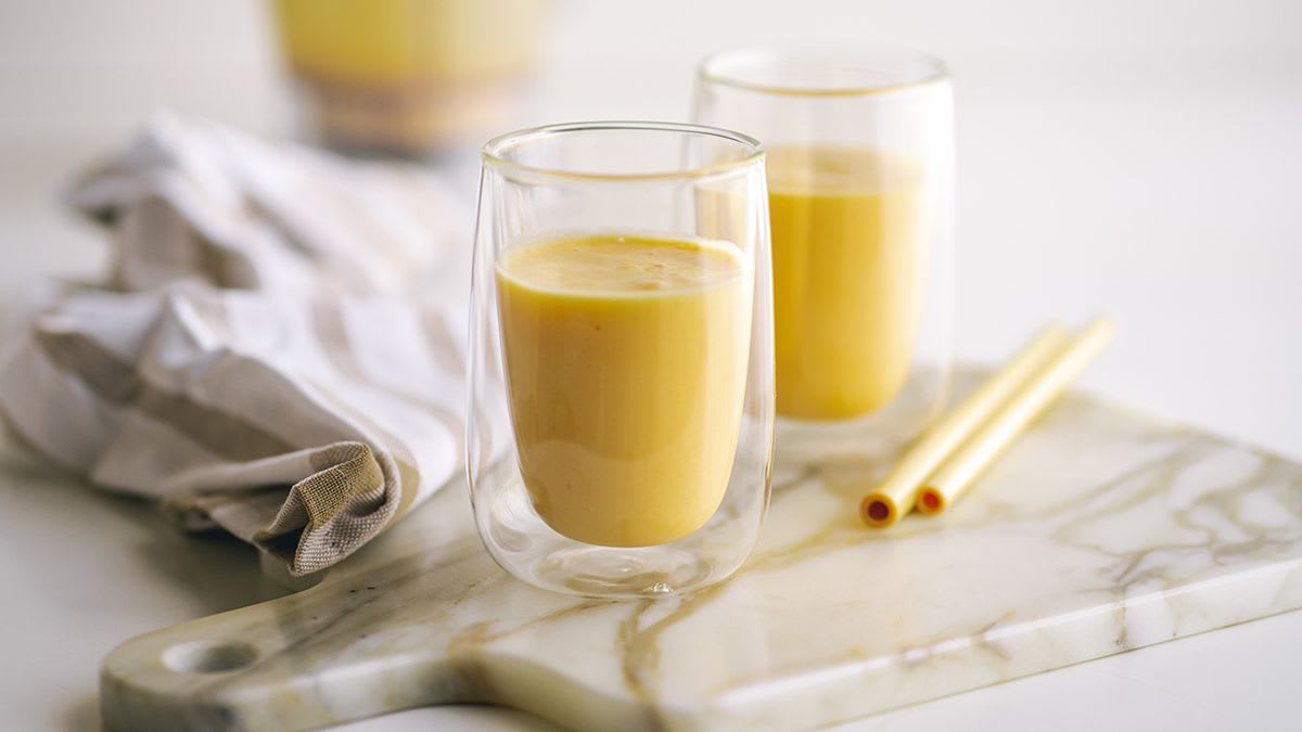 Eksotiskais biezpiena smūtijs