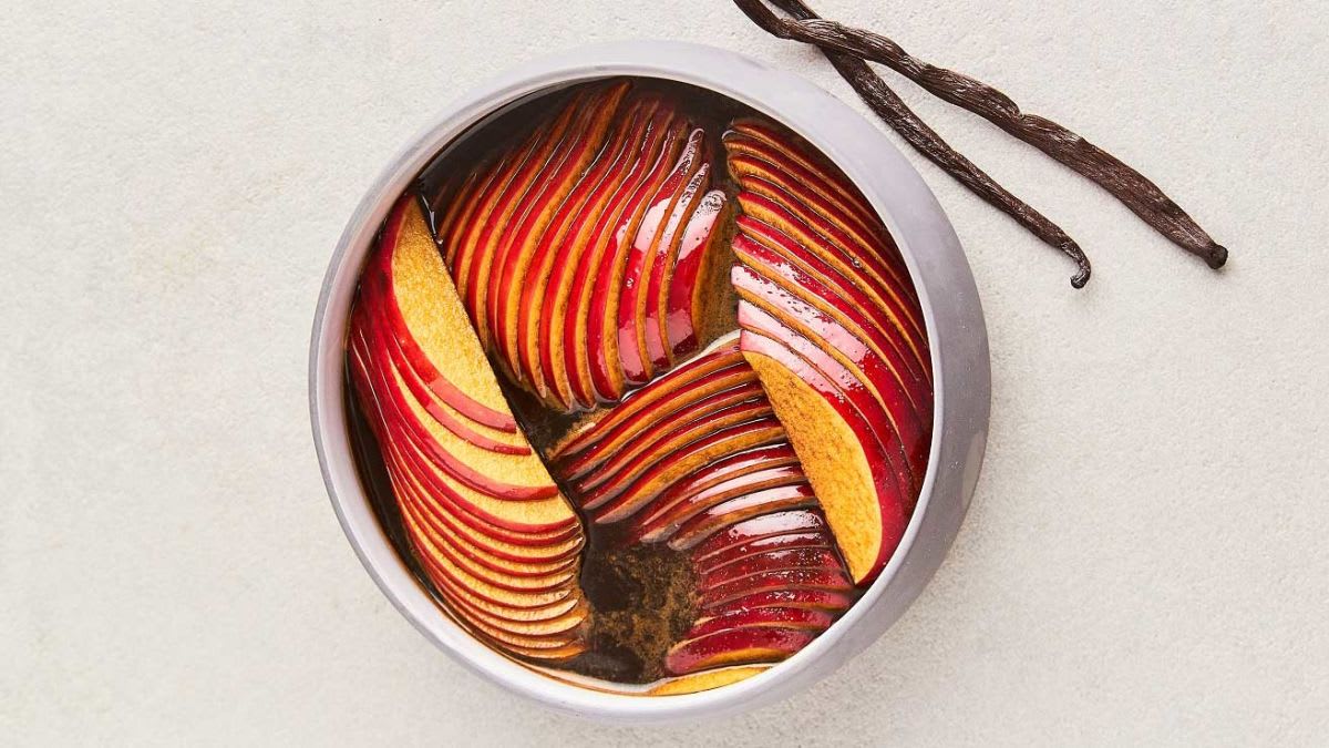 Karamelē cepti rudens āboli