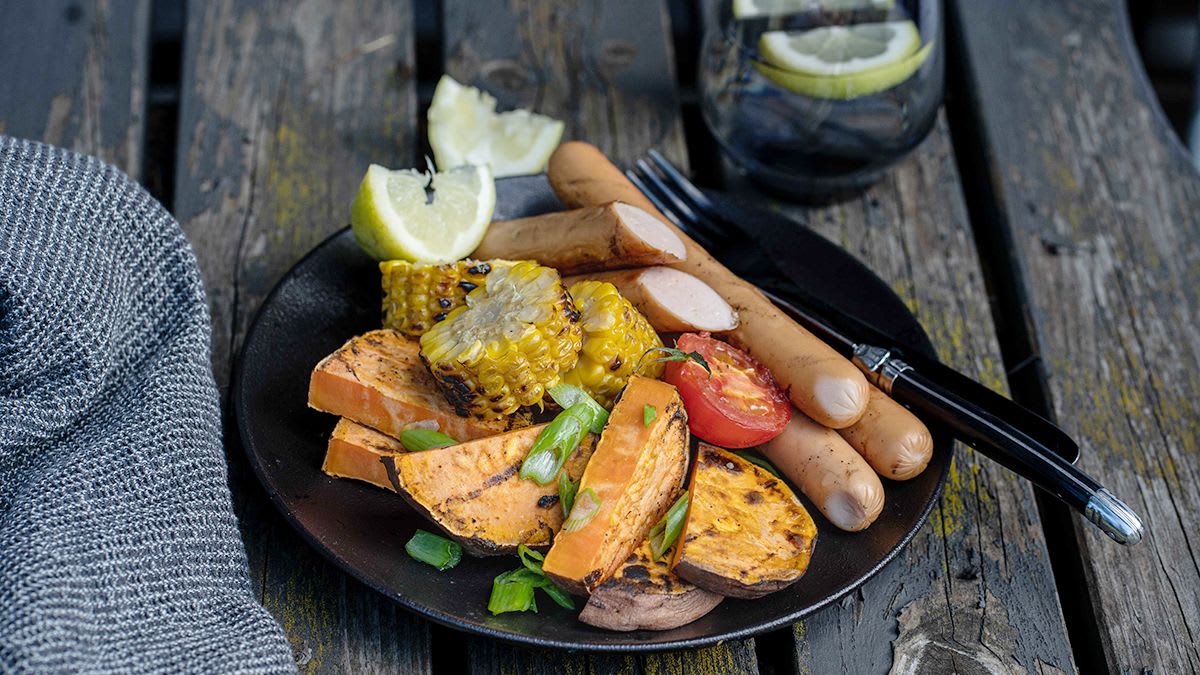 Grilēti dārzeņi un cepamdesas