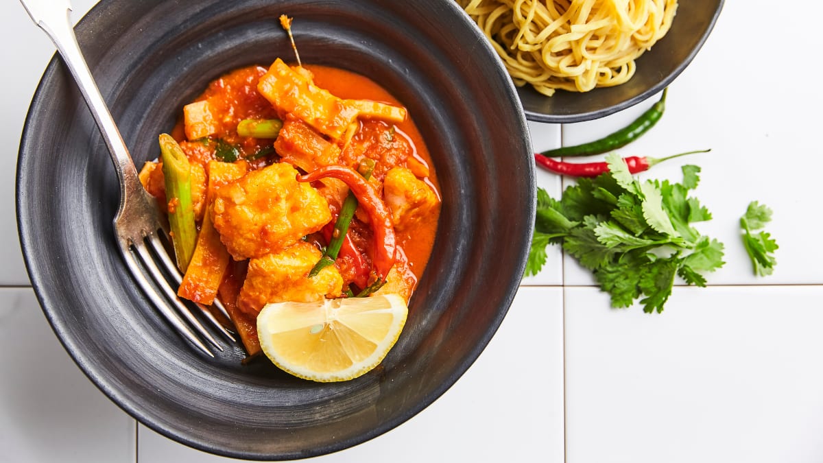 Paltuss čili Ajvar mērcē