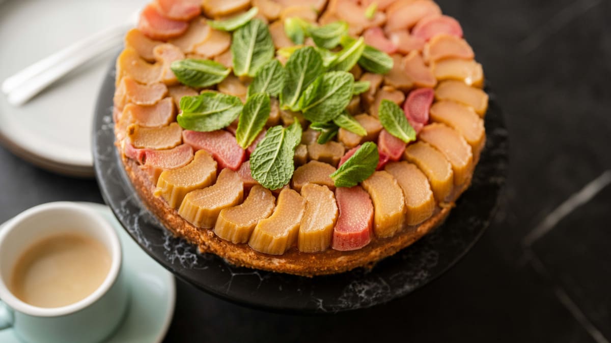 Rabarberu siera kūka