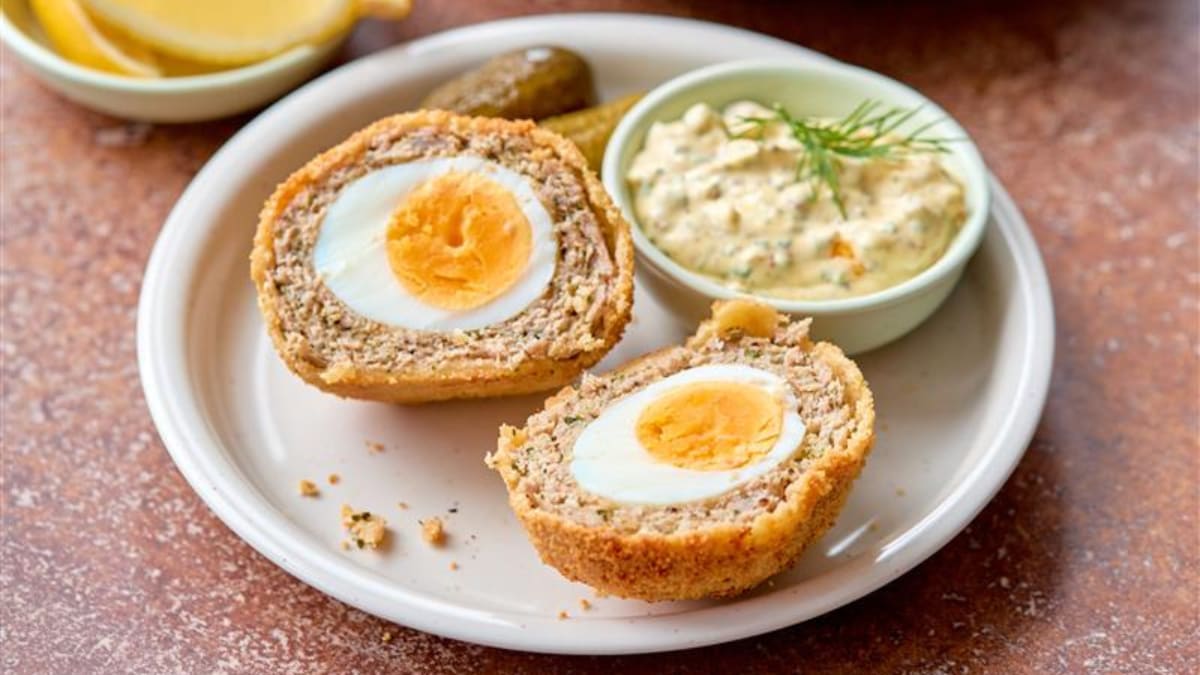 Skotu ola karstā gaisa friterī