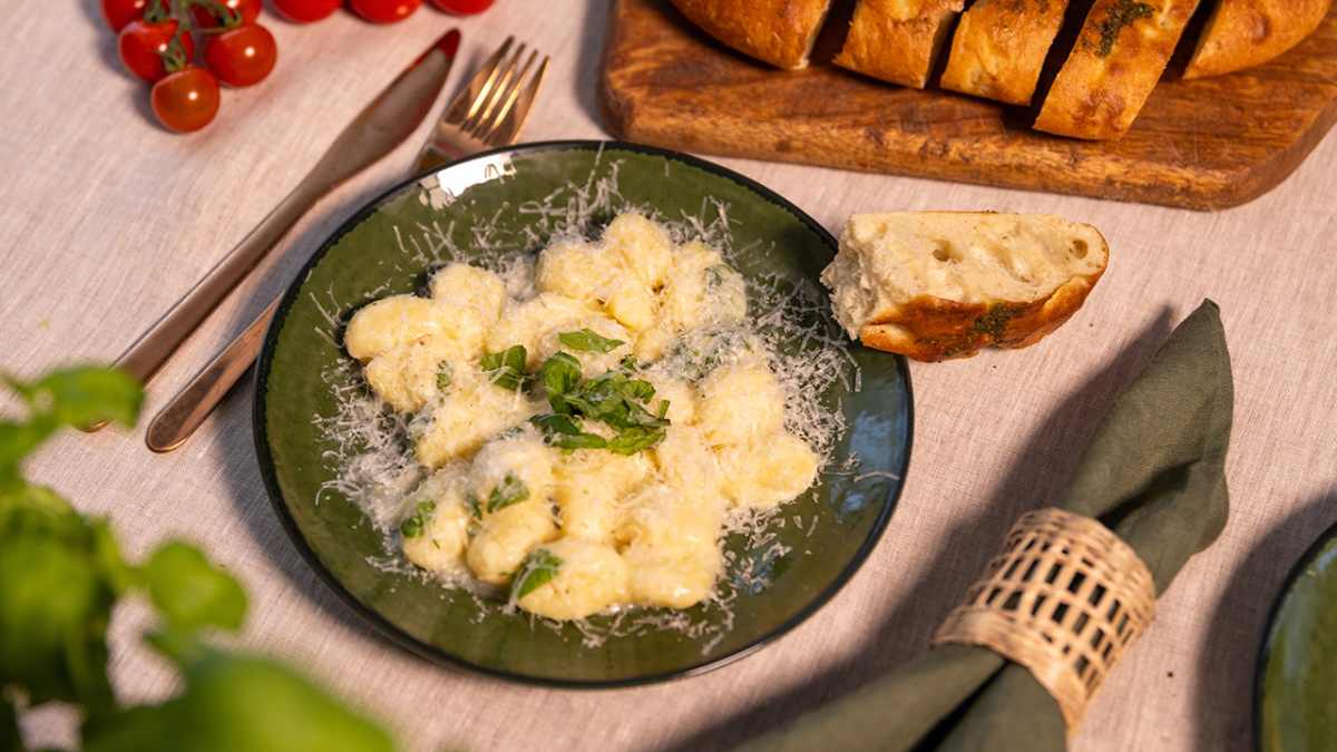 Kreemises sidrunikastmes gnocchi’d
