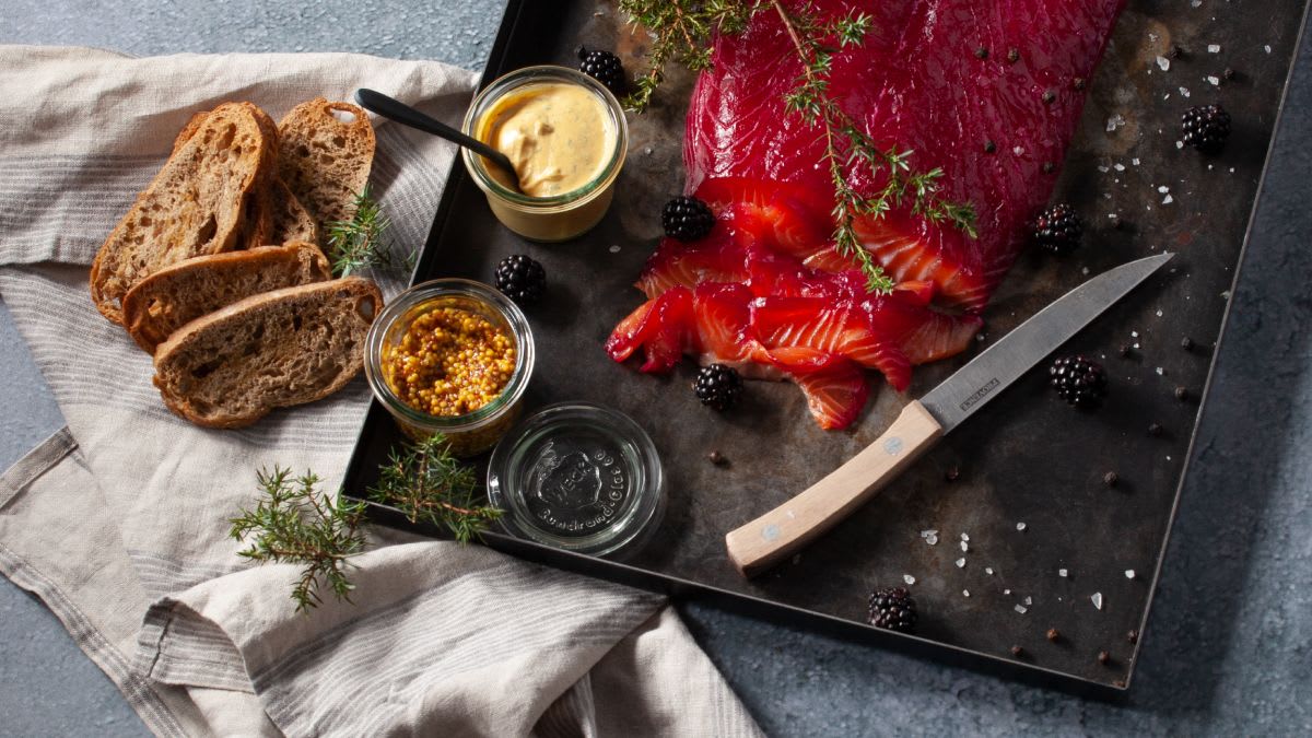 Gravadlax - lasis