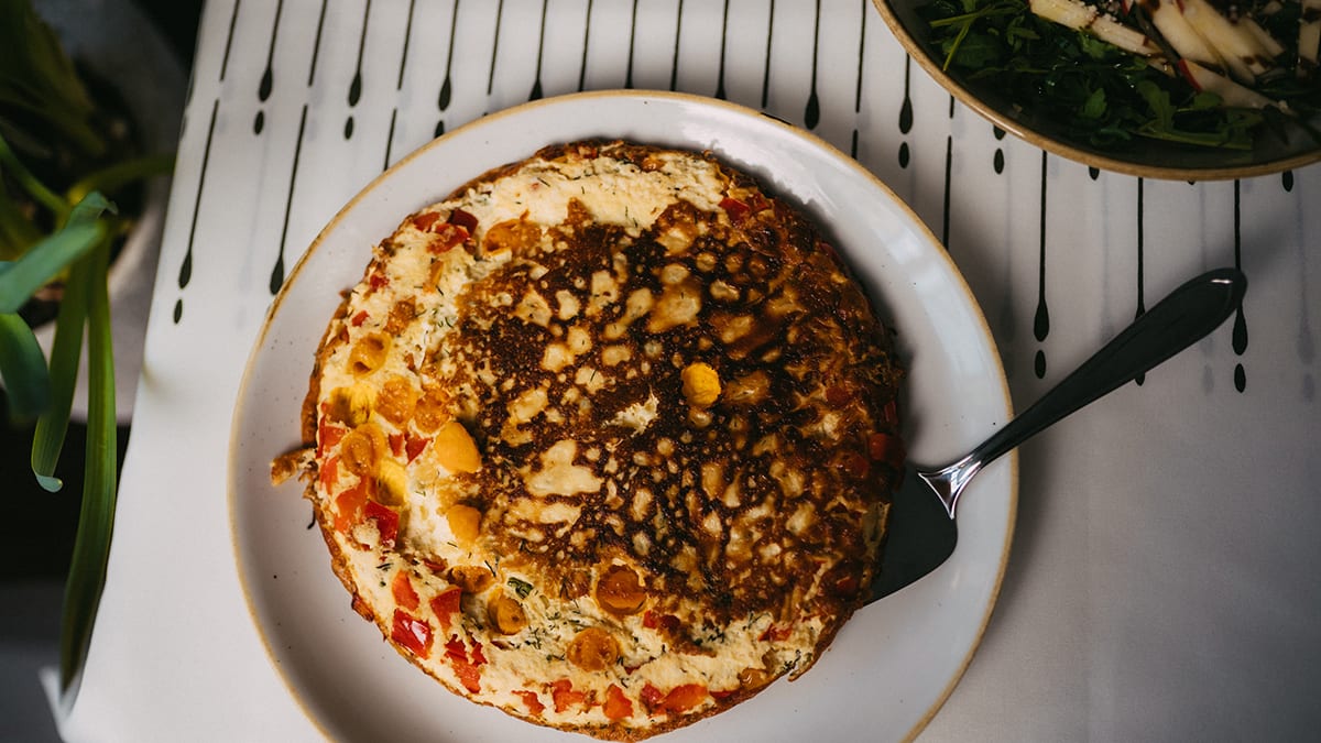 Fritata ar dārzeņiem