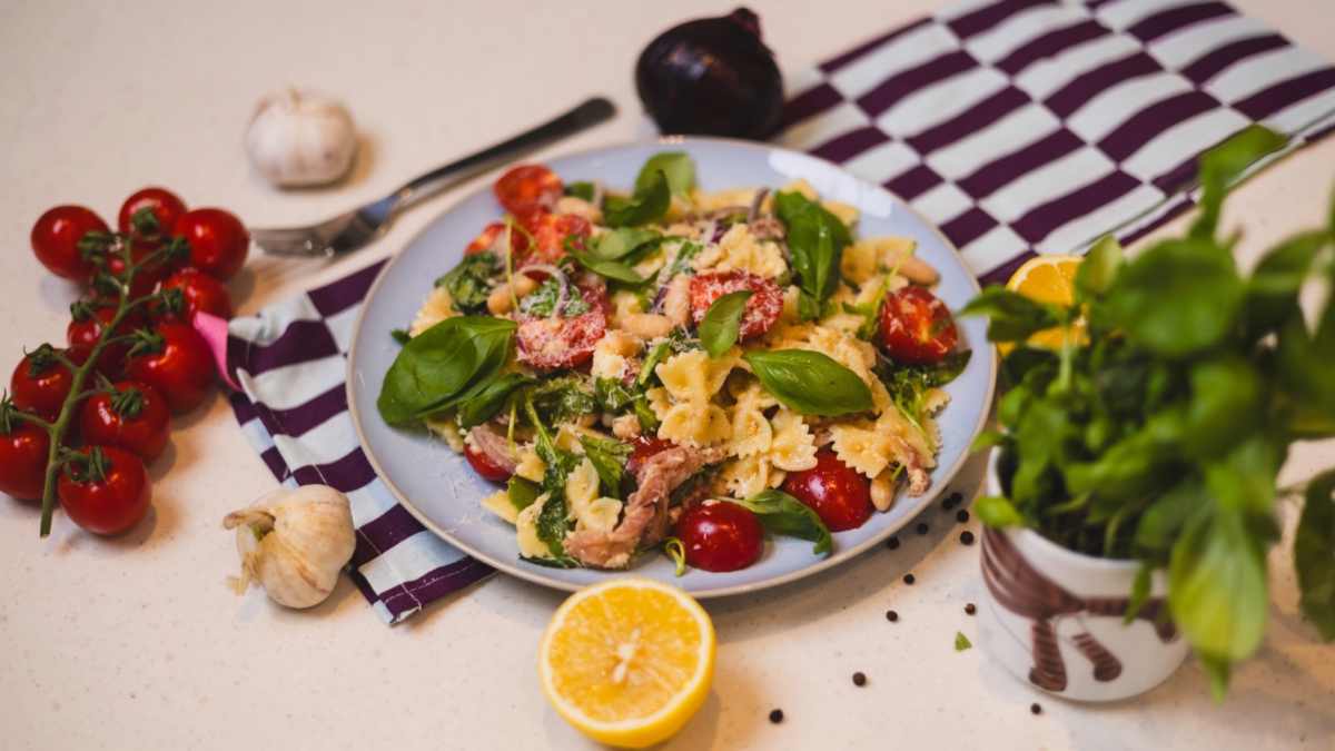 Itaaliapärane pastasalat