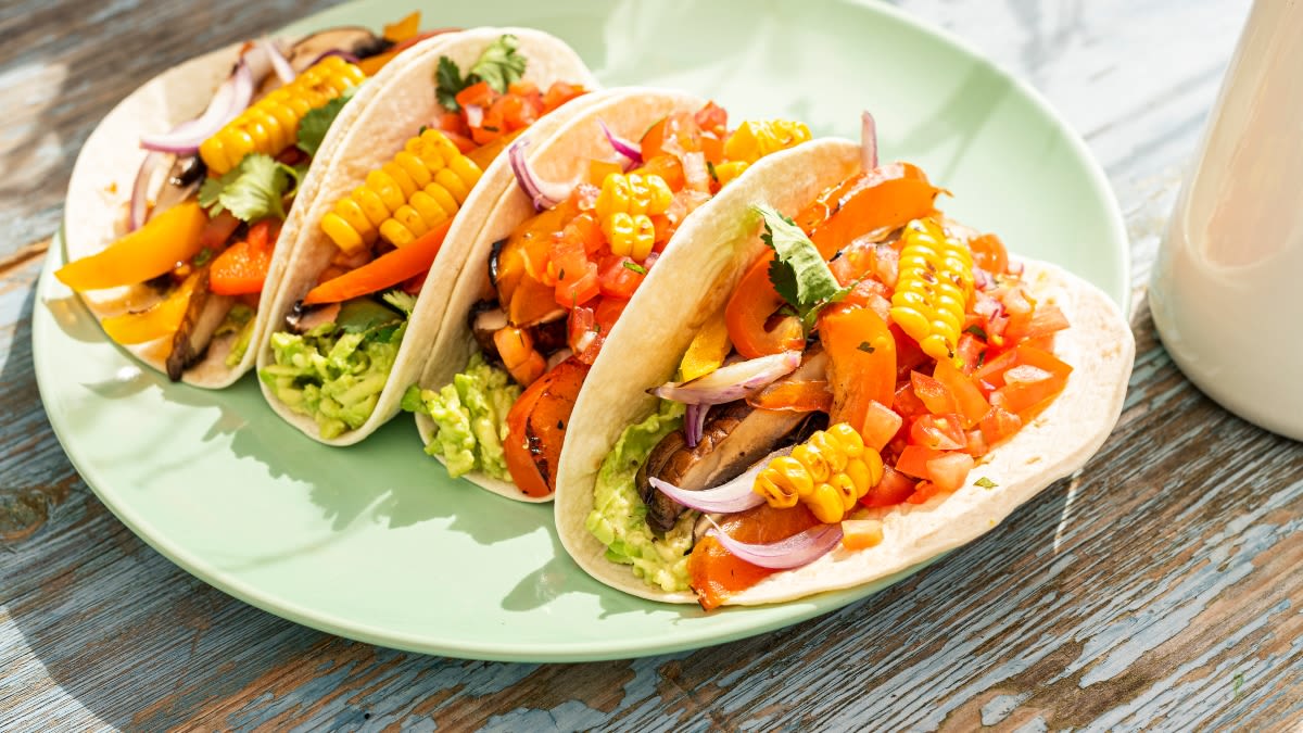 Daržovių fajita 