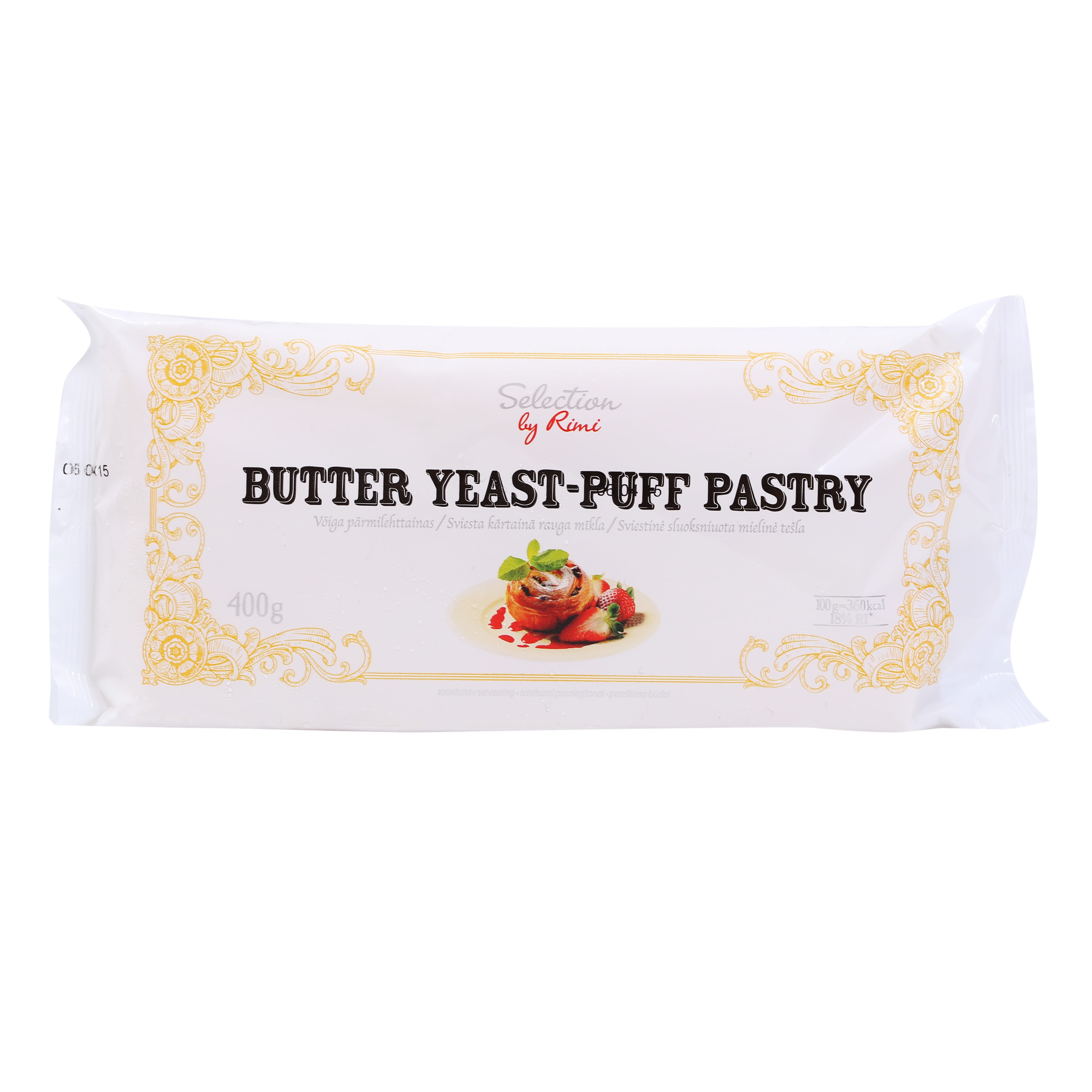 Kārtainā mīkla Selection ar sviestu sald.400g