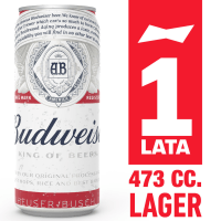 Cerveza Budweiser Lager Lata 5° 473cc