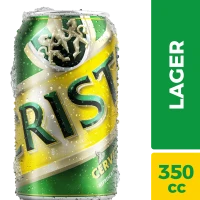 Cerveza Cristal Lager Lata 4.6° 350cc