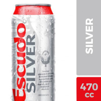 Cerveza Escudo Silver Lata 5° 470cc