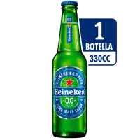 Cerveza Heineken Cero Botella 0° 330cc